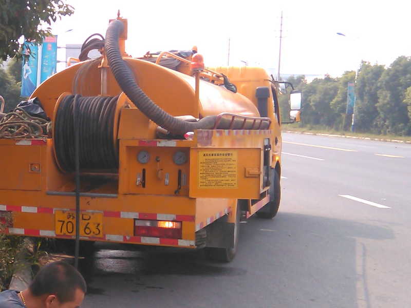 蔡甸区市政下水道堵了找疏通车清洗管道效果好包满意